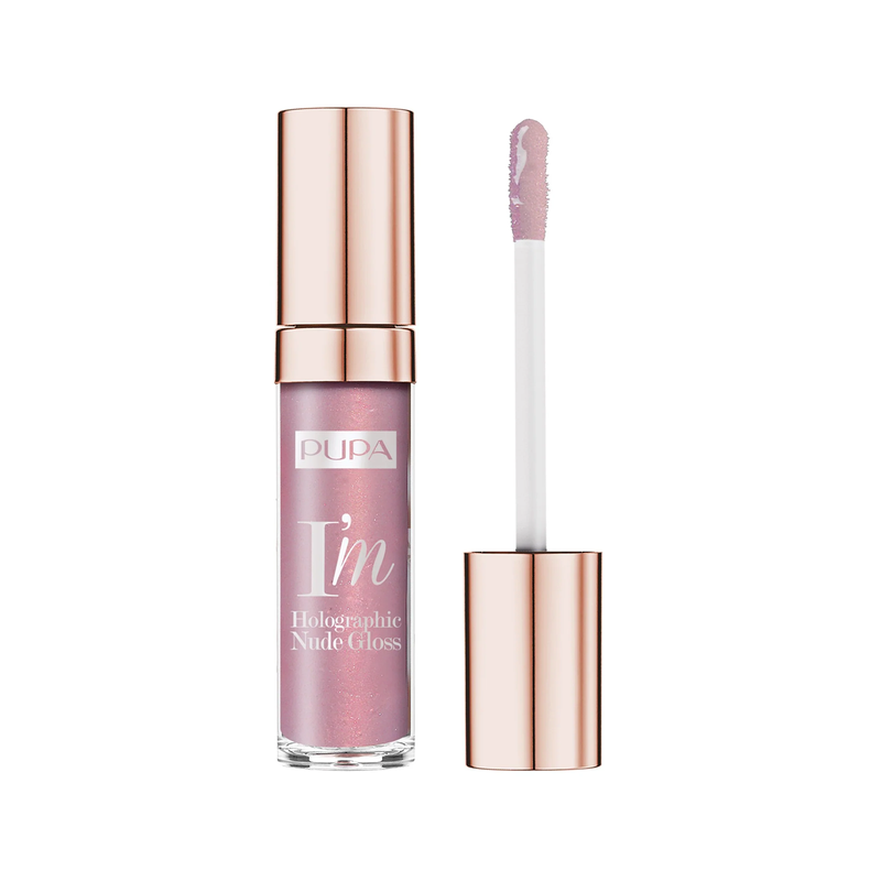 Im holographic nude gloss